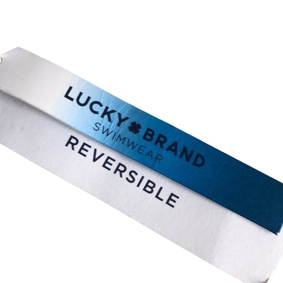 Lucky Brand Reversible Bikini Bottoms Small - Picture 7 of 13